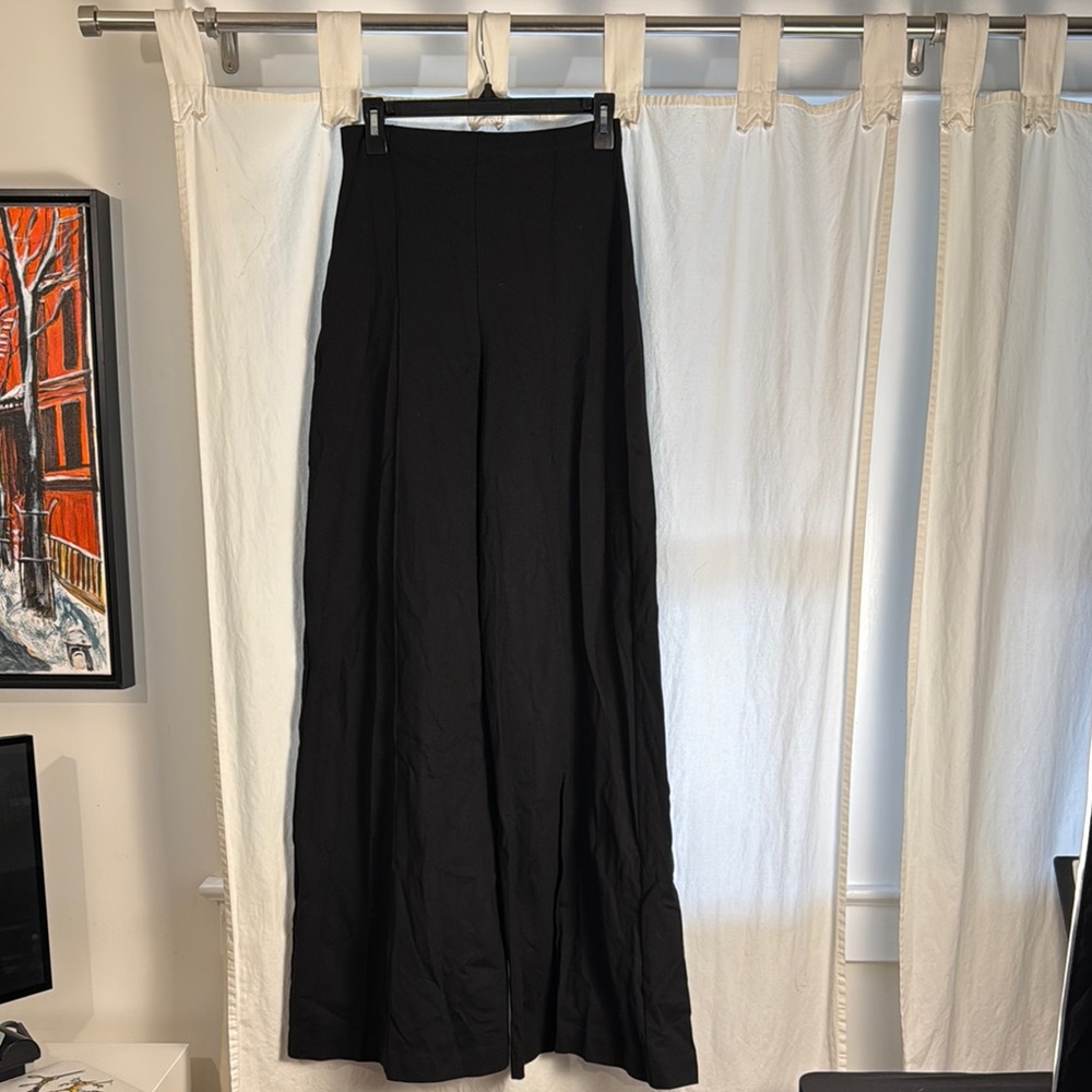 Ripley Rader black point knit wide leg pants